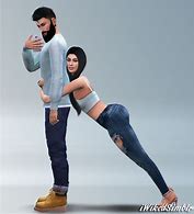 Image result for The Sims 4 CC Couple Poses
