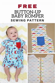 Image result for Romper Pattern Baby Free DIY