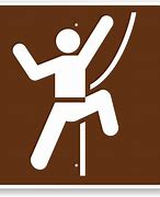 Image result for Rock Climbing Sign