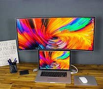 Image result for Curved PC-Monitor 4K