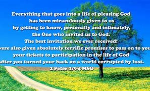 Image result for 2 Peter 1:3-4