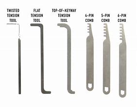 Image result for Lock Pick Types