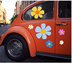 Image result for Hippie Flower Stickers