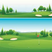 Image result for Golf Course Clip Art