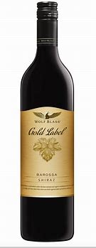 Image result for Wolf Blass Shiraz Gold Label