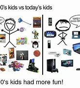 Image result for Kids in 1990 vs 2020 vs 2050 Meme