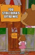 Image result for Dora Wig Meme