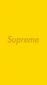 Image result for Yellow Supreme Wallpaper