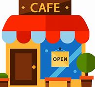 Image result for Cafe Shop Cartoon