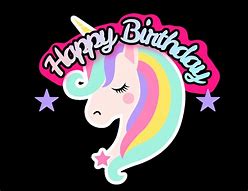 Image result for Animated Unicorn Happy Birthday