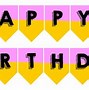 Image result for Free Printable Happy Birthday Signs