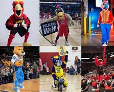 Image result for Flying Mascots NBA