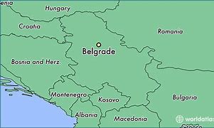Image result for Belgrade On European Map