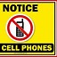 Image result for Cell Phone Not Allowed Sign