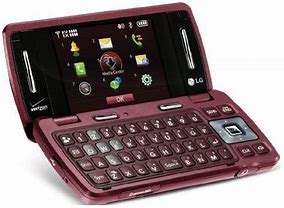 Image result for LG Slide Phone Red