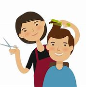Image result for Barber Cutting Hair Clip Art