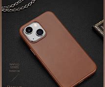 Image result for iPhone 14 Plus Blue Leather Case