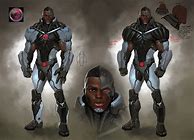 Image result for Cyborg Injustice Concept Art