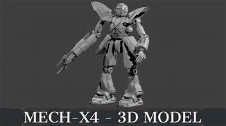 Image result for Mech X4 3D Model