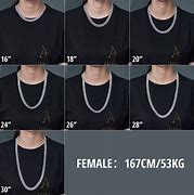 Image result for Cuban Chain Diffrence mm