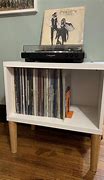 Image result for Short Record Player Stand