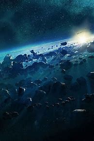 Image result for 3D Asteroid Belt