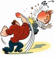 Image result for Beat Up Man Cartoon