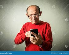 Image result for Oldman with Funny Phone