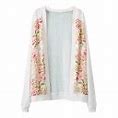 Image result for Floral Print Cardigan Sweater