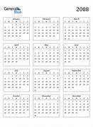 Image result for 2008 Monthly Calendar
