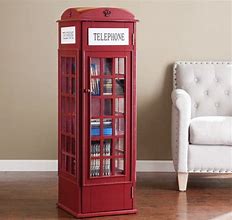 Image result for Telephone booth bookshelf