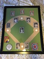 Image result for Collectble Baseball Card in Picture Frame