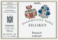 Image result for Zilliken Forstmeister Geltz Saarburger Rausch Riesling Kabinett trocken