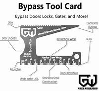Image result for Lock Bypass Tool Blade