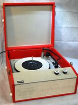 Image result for Vintage Record Player with Speakers