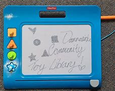 Image result for Fisher-Price Etch a Sketch