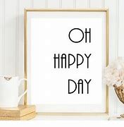 Image result for OH Happy Day Black Plate