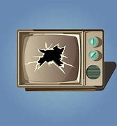 Image result for Smashed Flat Screen TV