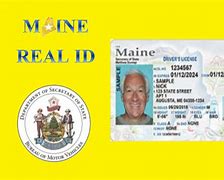 Image result for Maine Real ID Act