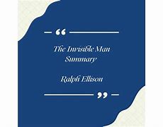 Image result for Invisible Man Book by Ralph Ellison