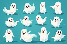 Image result for Ghost Background Sticker
