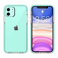 Image result for Mint Green iPhone 11 with Navy Blue Case