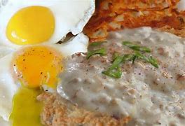 Image result for Country Fried Steak and Eggs