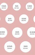 Image result for Us and UK Ring Size Chart
