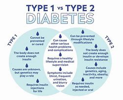 Image result for Type 1 and 2 Diabetes Venn Diagram
