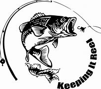 Image result for Bass Fishing Clip Art