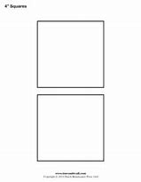 Image result for 4 Inch Square Template A4
