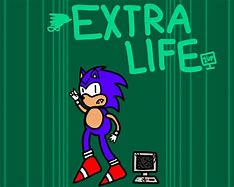 Image result for Extra Life Sonic