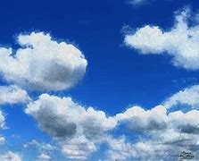Image result for White Clouds Blue Sky Art