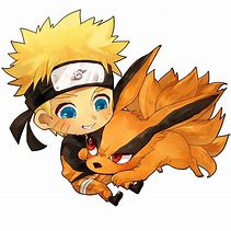 Image result for Cute Naruto and Kyuubi